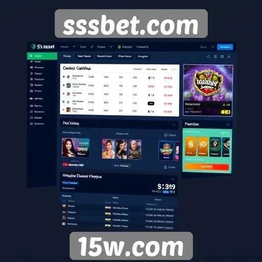 Análise da interface do usuário do sssbet.com